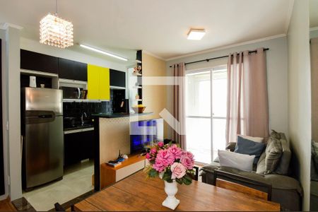 Sala de apartamento à venda com 2 quartos, 55m² em Vila Bremen, Guarulhos