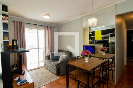 Sala de apartamento à venda com 2 quartos, 55m² em Vila Bremen, Guarulhos