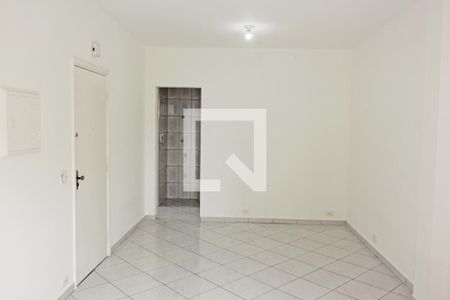 Sala de apartamento para alugar com 1 quarto, 80m² em Gonzaga, Santos
