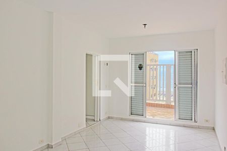Sala de apartamento para alugar com 1 quarto, 80m² em Gonzaga, Santos