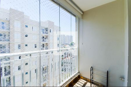 Varanda da Sala de apartamento para alugar com 3 quartos, 61m² em Vila Endres, Guarulhos