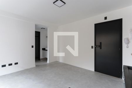 Sala e cozinha de apartamento para alugar com 1 quarto, 40m² em Jardim São Paulo, São Paulo