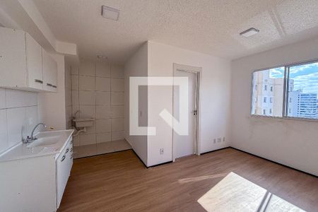 Sala de apartamento para alugar com 1 quarto, 35m² em Várzea da Barra Funda, São Paulo