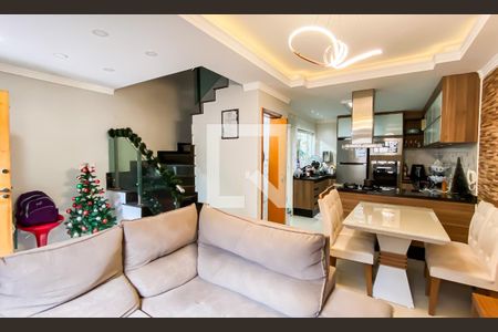 Sala de casa de condomínio à venda com 2 quartos, 73m² em Vila Rio Branco, São Paulo