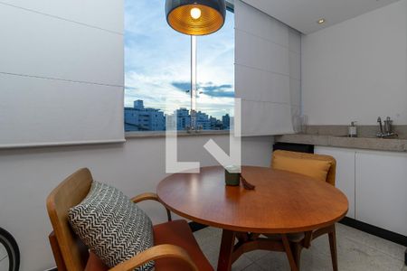 Sala de apartamento à venda com 3 quartos, 126m² em Castelo, Belo Horizonte