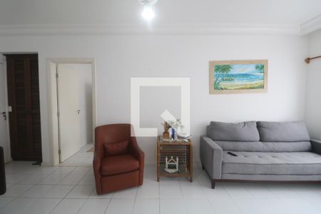 Sala de apartamento para alugar com 1 quarto, 63m² em Balneario Cidade Atlantica, Guarujá