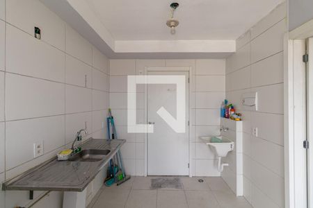 Sala/Cozinha/Área de Serviço  de apartamento à venda com 1 quarto, 29m² em Vila Ré, São Paulo