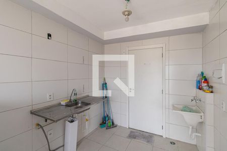 Sala/Cozinha/Área de Serviço  de apartamento à venda com 1 quarto, 29m² em Vila Ré, São Paulo