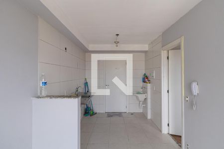 Sala/Cozinha/Área de Serviço  de apartamento à venda com 1 quarto, 29m² em Vila Ré, São Paulo