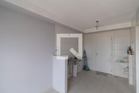 Sala/Cozinha/Área de Serviço  de apartamento à venda com 1 quarto, 29m² em Vila Ré, São Paulo