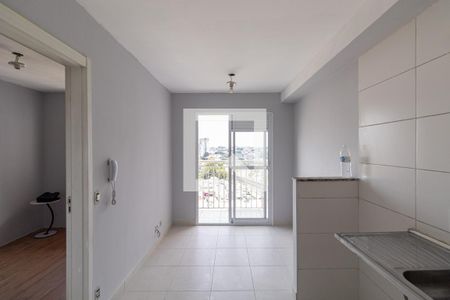 Sala/Cozinha/Área de Serviço  de apartamento à venda com 1 quarto, 29m² em Vila Ré, São Paulo