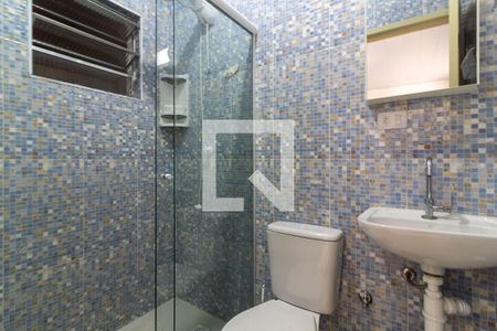 Banheiro de kitnet/studio para alugar com 1 quarto, 26m² em Brooklin, São Paulo