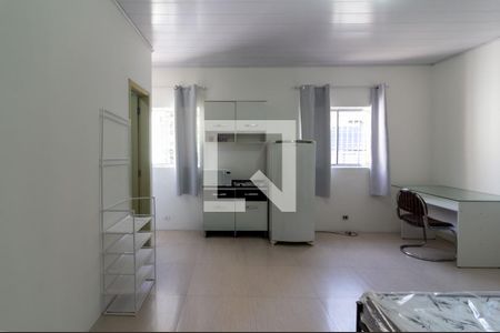 Sala - Quarto de kitnet/studio para alugar com 1 quarto, 26m² em Brooklin, São Paulo