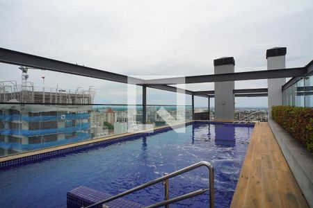 Área comum - Piscina de kitnet/studio à venda com 1 quarto, 43m² em Auxiliadora, Porto Alegre