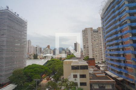 Sala _Vista  de apartamento à venda com 2 quartos, 65m² em Auxiliadora, Porto Alegre