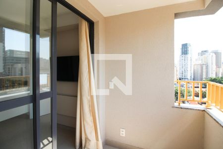 Varanda de apartamento para alugar com 1 quarto, 26m² em Vila Olímpia, São Paulo