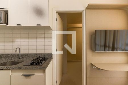Sala de apartamento para alugar com 1 quarto, 26m² em Vila Olímpia, São Paulo