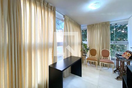 Varanda da Sala de apartamento à venda com 3 quartos, 100m² em São Lucas, Belo Horizonte