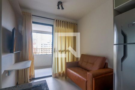 Sala de apartamento para alugar com 1 quarto, 26m² em Vila Olímpia, São Paulo