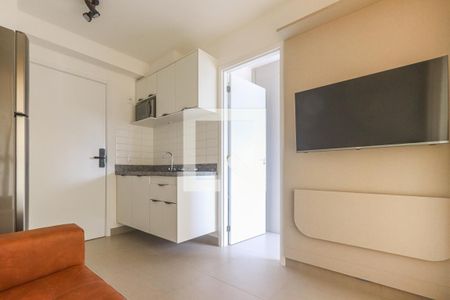 Sala de apartamento para alugar com 1 quarto, 26m² em Vila Olímpia, São Paulo