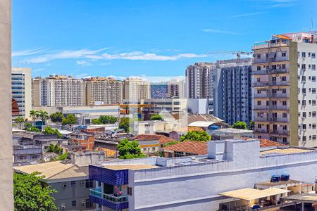 Sala vista de apartamento à venda com 2 quartos, 54m² em Cachambi, Rio de Janeiro