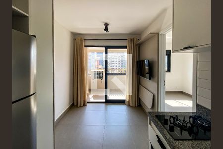 Sala de kitnet/studio para alugar com 1 quarto, 26m² em Vila Olímpia, São Paulo