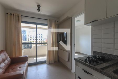 Sala/Cozinha de kitnet/studio para alugar com 1 quarto, 26m² em Vila Olímpia, São Paulo