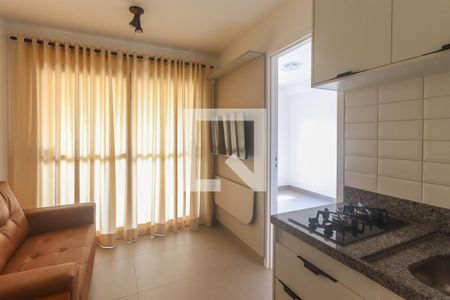 Sala/Cozinha de kitnet/studio para alugar com 1 quarto, 26m² em Vila Olímpia, São Paulo