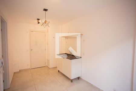 SALA E COZINHA de apartamento para alugar com 1 quarto, 38m² em Água Branca, São Paulo