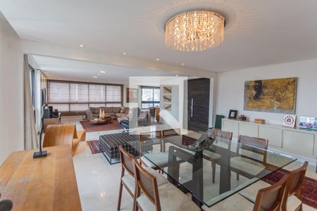 Sala de apartamento para alugar com 4 quartos, 264m² em Lourdes, Belo Horizonte