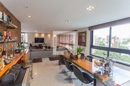 Sala de apartamento para alugar com 4 quartos, 264m² em Lourdes, Belo Horizonte