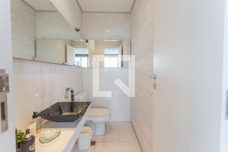 Lavabo na Sala de apartamento para alugar com 4 quartos, 264m² em Lourdes, Belo Horizonte