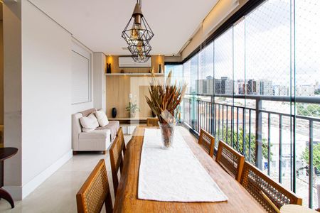 Varanda Gourmet de apartamento à venda com 3 quartos, 94m² em Barra Funda, São Paulo