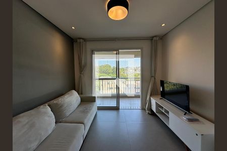 Sala de apartamento para alugar com 2 quartos, 66m² em Empresarial 18 do Forte, Barueri