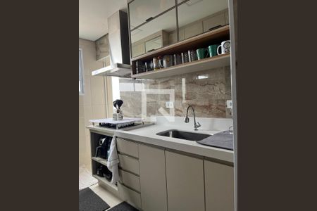 Cozinha de apartamento à venda com 1 quarto, 50m² em Vila Nossa Senhora de Fatima, Guarulhos