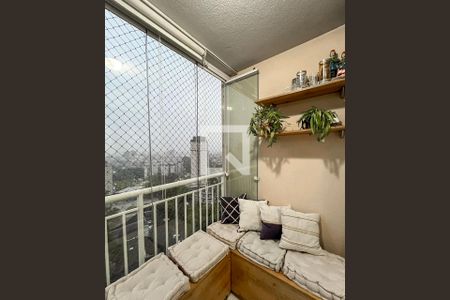 Varanda de apartamento à venda com 2 quartos, 53m² em Jardim Celeste, São Paulo