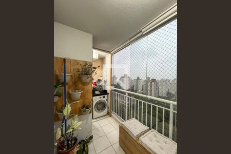Varanda de apartamento à venda com 2 quartos, 53m² em Jardim Celeste, São Paulo