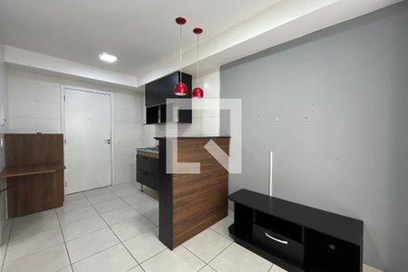 Sala/Cozinha de apartamento para alugar com 1 quarto, 29m² em Vila Palmeiras, São Paulo
