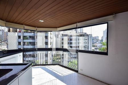 Varanda de apartamento para alugar com 2 quartos, 148m² em Real Parque, São Paulo