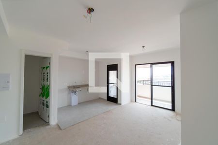 Sala_Cozinha de apartamento para alugar com 3 quartos, 76m² em Vila Militar, Barueri