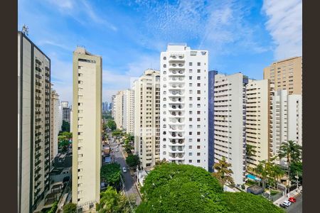 Vista da Sala de apartamento para alugar com 2 quartos, 75m² em Brooklin Novo, São Paulo