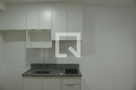 Sala e Cozinha Integrada de kitnet/studio para alugar com 1 quarto, 28m² em Perdizes, São Paulo