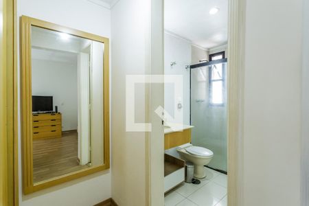 Banheiro de apartamento à venda com 1 quarto, 50m² em Vila Olímpia, São Paulo