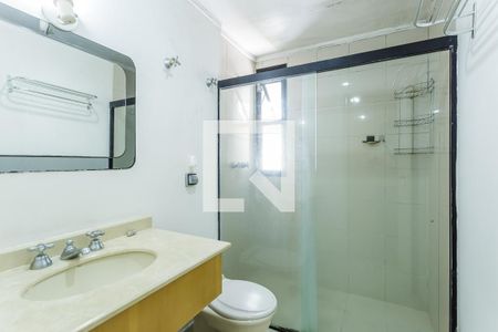 Banheiro de apartamento à venda com 1 quarto, 50m² em Vila Olímpia, São Paulo