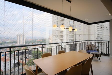 Varanda de apartamento à venda com 3 quartos, 106m² em Tatuapé, São Paulo