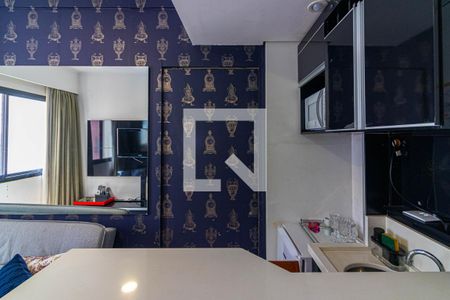 Sala de apartamento para alugar com 2 quartos, 25m² em Indianópolis, São Paulo