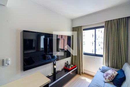 Sala de apartamento para alugar com 2 quartos, 25m² em Indianópolis, São Paulo