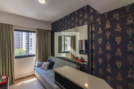 Sala de apartamento para alugar com 2 quartos, 25m² em Indianópolis, São Paulo