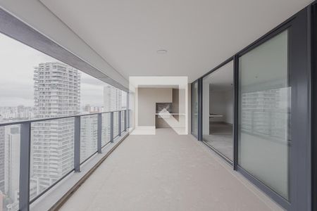 Varanda da Sala de apartamento à venda com 3 quartos, 156m² em Sumaré, São Paulo