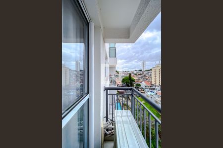 Varanda da Sala de apartamento para alugar com 2 quartos, 38m² em Vila Invernada, São Paulo